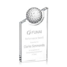 Crystal Axis Golf Award for Champions - Golf Awards and Trophies