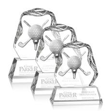 Golf Excellence Crystal Iceberg Award - Golf Awards and Trophies