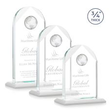 Starfire Crystal Arch Globe Award - Corporate Awards