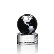 Crystal Globe Award on Paragon Base - Globe Awards