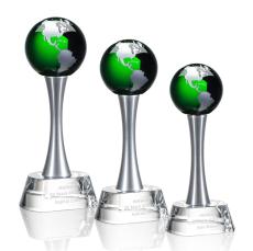 Global Recognition Green Crystal Globe Award - Globe Awards