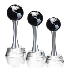 Willshire Black Globe Crystal Award - Globe Awards