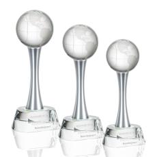 Willshire Crystal Globe Award - Global Recognition - Trophies