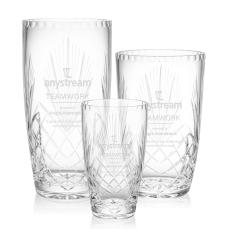 Mulholland 24% Lead Crystal Vase - 3 Sizes - Vase Awards