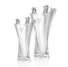 Star-Shaped Crystal Waisted Vase - Vase Awards
