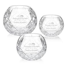 Dunwich Deep Etch Crystal Award Vase - Vase Awards