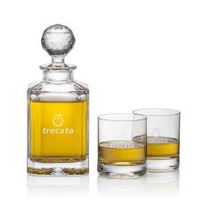 Elegant Crystal Decanter & Glasses Set - Barware Gifts