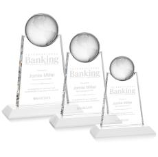 Elegant Crystal Globe Achievement Award - Corporate Awards