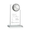 Arden Globe Crystal Award - Personalized Trophy