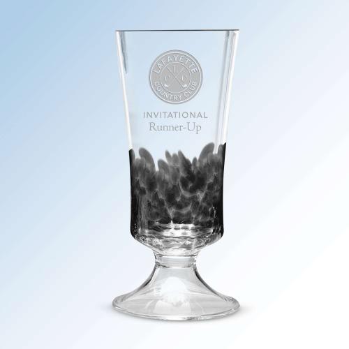 Trophies - Art Glass Awards & Gifts - Confetti Frit Crystal Trophy Cup