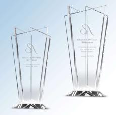 Trio Crystal Vase - Vase Awards