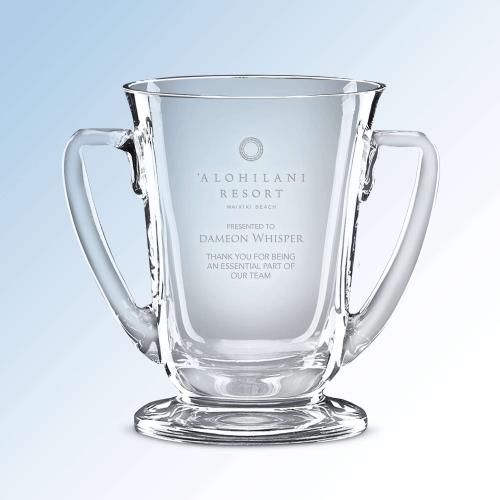 Regatta Crystal Chalice Award Trophies - Art Glass Awards & Gifts - Regatta Crystal Chalice Award