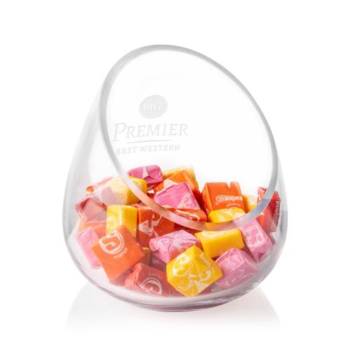 Elegant Belzac Bowl: Modern Lead-Free Crystal Trophies - Championship Trophies - Elegant Belzac Bowl: Modern Lead-Free Crystal