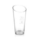 Elegant Conestoga Crystal Vase - Slanted Rim