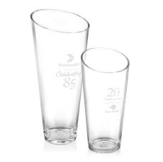 Elegant Conestoga Crystal Vase - Slanted Rim - Vase Awards