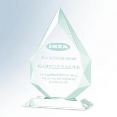 Emerald Apex Plaque - Corporate Awards