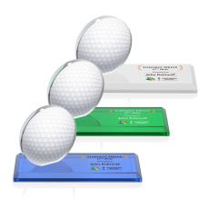 Northam VividPrint Crystal Golf Award - Golf Awards and Trophies