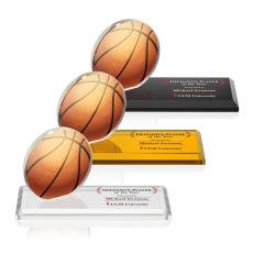 Northam Crystal Basketball Award - Golf Awards and Trophies