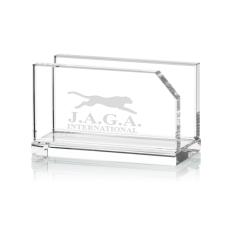 Constantia Crystal Card Holder - Elegant Display - Personalized Gifts