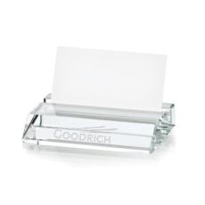 Crystal Greenwich Card Holder - Personalized Gifts