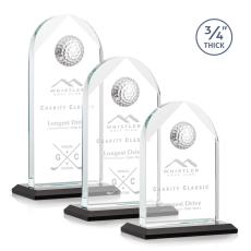 Starfire Crystal Golf Achievement Award - Golf Awards and Trophies
