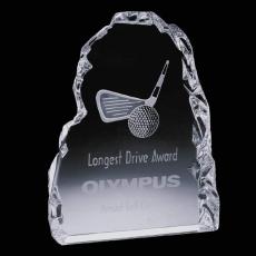 Golf Achievement Iceberg Crystal Award - Golf Awards and Trophies