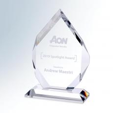 Employee Gifts - Double Diamond Crystal Award