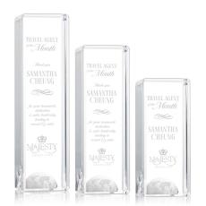 Crystal Globe Tower Award - Elegant Recognition - Globe Awards