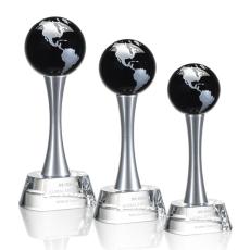 Willshire Black Globe Crystal Award - Globe Awards