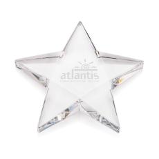 Crystal Star Paperweight with Gift Box - Personalized Gifts