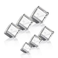 Crystal Cube Award with Double Beveled Edges - Personalized Gifts