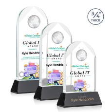 Blake VividPrint Globe Crystal Award - Globe Awards
