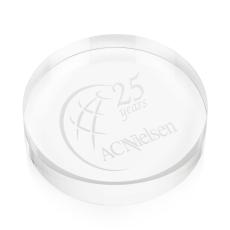 Optical Crystal Medina Paperweight Gift - Personalized Gifts