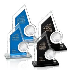 Adalina Crystal Globe Award - Elegant Prestige - Globe Awards