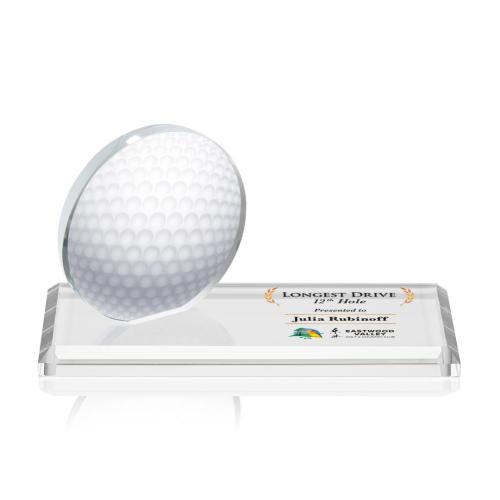 Trophies - Golf Awards and Trophies - Northam VividPrint Crystal Golf Award