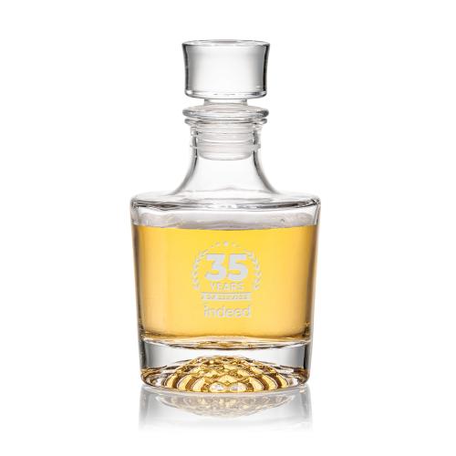 Barware Gifts - Decanters - Elegant 30oz Buxton Crystal Decanter