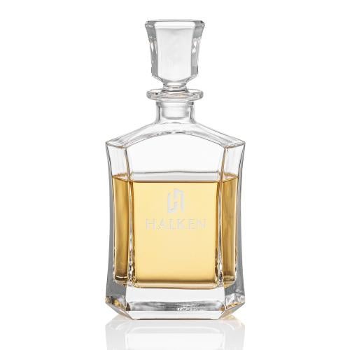 Barware Gifts - Decanters - Avalon Crystal Decanter with Flared Lid