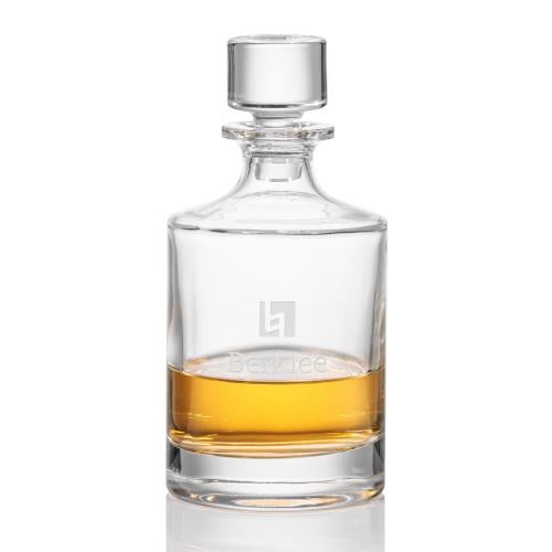 Whitlock Crystal Decanter - 30oz Lead-Free Barware Gifts - Decanters - Whitlock Crystal Decanter - 30oz Lead-Free
