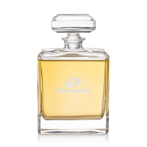 Maschito Crystal Decanter with Beveled Stopper Barware Gifts - Decanters - Maschito Crystal Decanter with Beveled Stopper