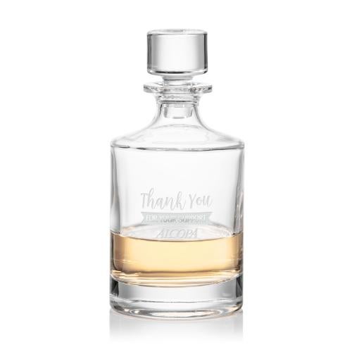 Monterey Crystal Decanter with Lid Barware Gifts - Decanters - Monterey Crystal Decanter with Lid