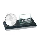 Granite Globe Cardholder with Etching Option