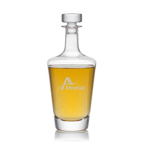 Frazier Crystal Decanter - 25oz Elegance Barware Gifts - Decanters - Frazier Crystal Decanter - 25oz Elegance