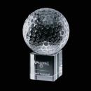 Crystal Golf Globe Award - Customizable