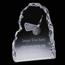 Golf Achievement Iceberg Crystal Award