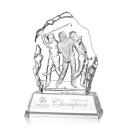 Fergus Crystal Golf Award - 3 Sizes Available