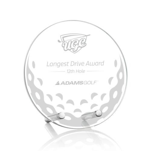 Trophies - Golf Awards and Trophies - Golf Starfire Crystal Award