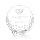 Golf Starfire Crystal Award