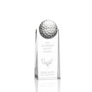 Elegant Crystal Golf Champion Award