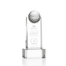 Crystal Golf Globe Award with Base