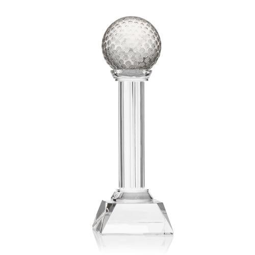 Trophies - Golf Awards and Trophies - Golf Champion Crystal Globe Award